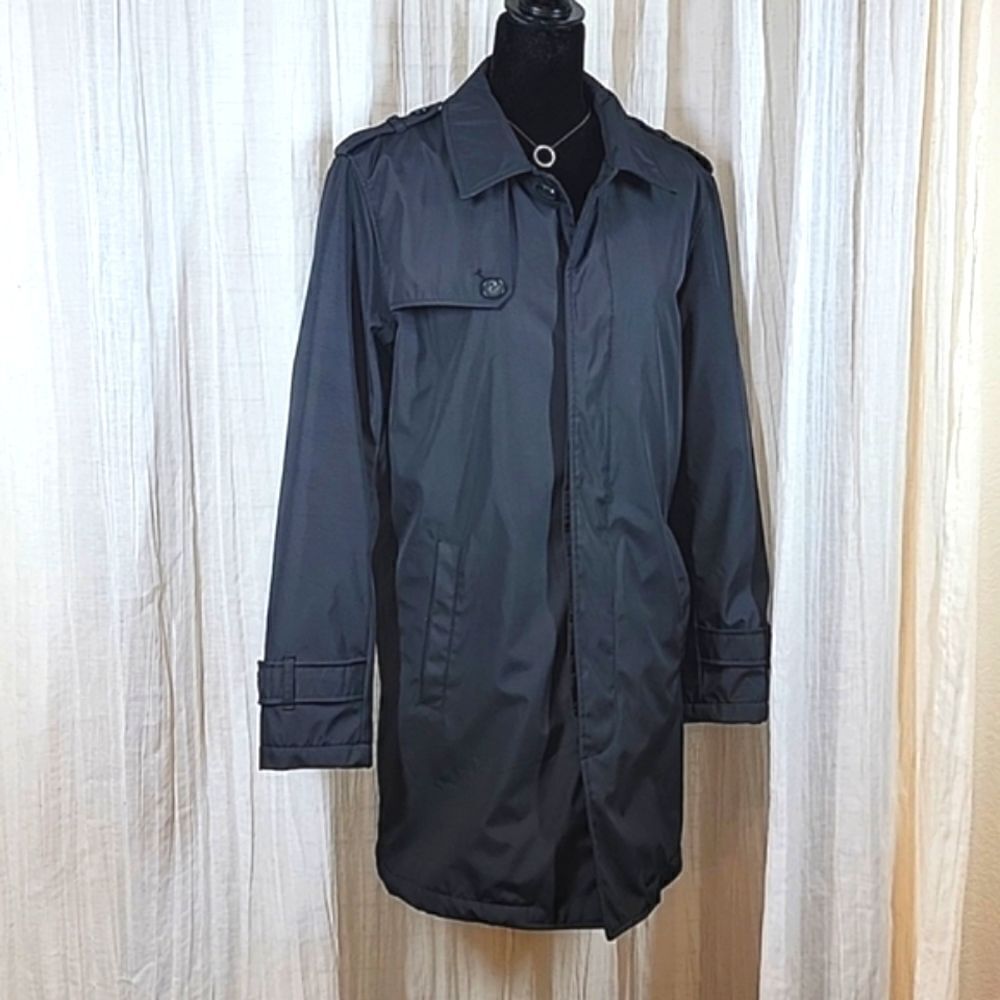 Kenneth Cole Reaction Black Water Repellant Jacket - Picture 4 of 16